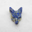 Natural Lapis Lazuli Carved wolf head Pendant Bead 23*16*9mm, 4.2g