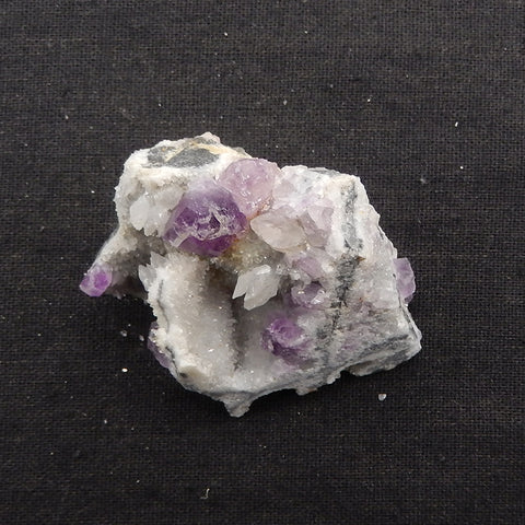 Natural Amethyst Rough Stone Specimen,Purple Raw Rough Crystal Specimen, Mineral Specimen, 64x54x31mm,98.3g