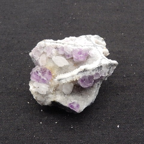 Natural Amethyst Rough Stone Specimen,Purple Raw Rough Crystal Specimen, Mineral Specimen, 64x54x31mm,98.3g