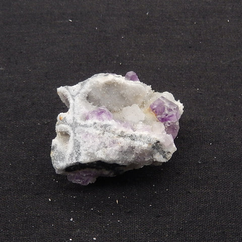 Natural Amethyst Rough Stone Specimen,Purple Raw Rough Crystal Specimen, Mineral Specimen, 64x54x31mm,98.3g