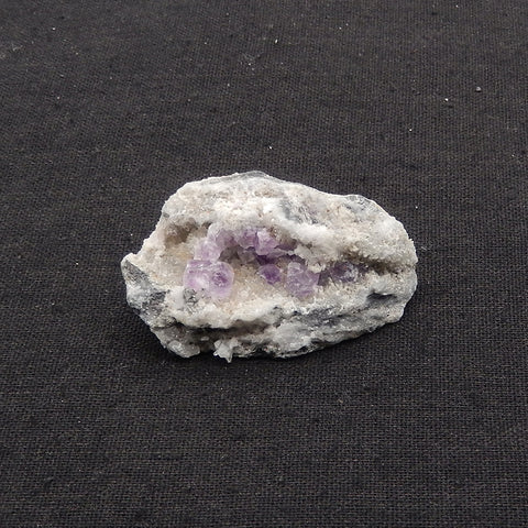 Natural Amethyst Rough Stone Specimen,Purple Raw Rough Crystal Specimen, Mineral Specimen, 55x35x26mm,42g