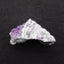 Natural Amethyst Rough Stone Specimen,Purple Raw Rough Crystal Specimen, Mineral Specimen, 62x27x31mm,55.6g