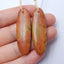 Natural Red Creek Jasper Earring Beads 43x13x5mm, 9.4g