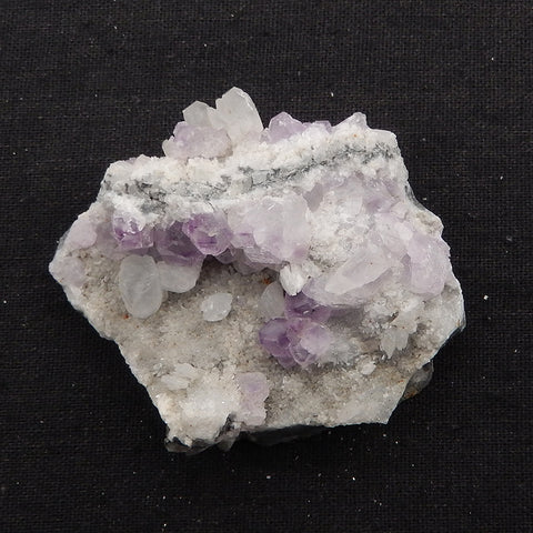 Natural Amethyst Rough Stone Specimen,Purple Raw Rough Crystal Specimen, Mineral Specimen, 70x62x25mm,121.8g