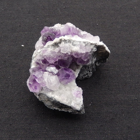 Natural Amethyst Rough Stone Specimen,Purple Raw Rough Crystal Specimen, Mineral Specimen, 82x61x52mm,206.5g