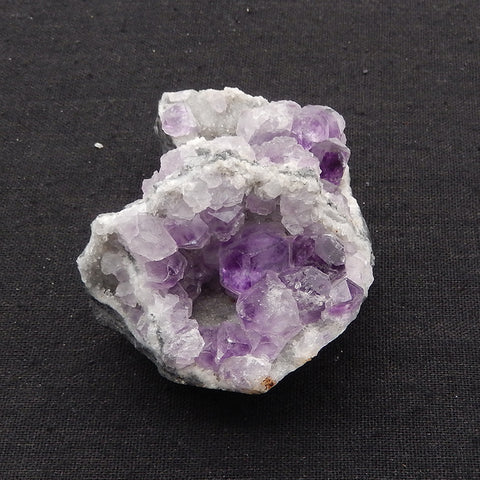 Natural Amethyst Rough Stone Specimen,Purple Raw Rough Crystal Specimen, Mineral Specimen, 82x61x52mm,206.5g