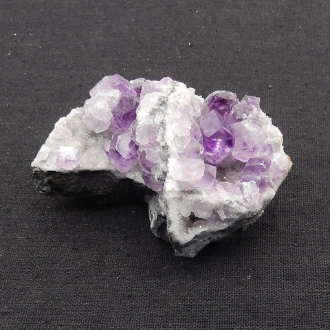 Natural Amethyst Rough Stone Specimen,Purple Raw Rough Crystal Specimen, Mineral Specimen, 82x61x52mm,206.5g