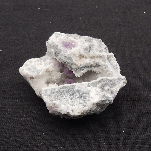 Natural Amethyst Rough Stone Specimen,Purple Raw Rough Crystal Specimen, Mineral Specimen, 76x70x30mm,113.1g