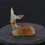 New Miniature Deer Figurine,Agate Gemstone Hand Carved Deer Statues Supply,Gemstone Home Decor,53x44x19mm,33.3g