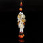 Disc Shaped Beads Red Agate Car Charm Tassel Car Pendant