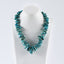 New Arrival! Natural Turquoise Necklace, Turquoise Bead Strands Handmade Gemstones,1 Strand, 16 Inch,10×7mm,32×19mm,128g