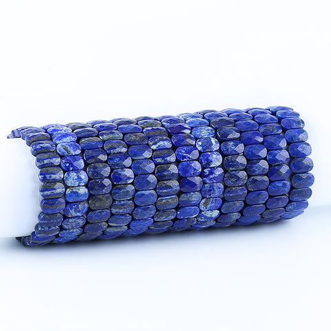 Natural Lapis Lazuli Bracelet 14*9*6mm, 21cm length, 38.5g