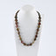 Hand-Woven,1 Strand 20 Inch Natural Multi-Color Picasso Jasper Gemstone Necklace,14x5mm,6x3mm,62g