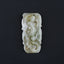 Natural Jade Carved figurine Pendant Bead 40*31*13mm, 24.2g