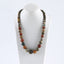 Hand-Woven,1 Strand 20 Inch Natural Multi-Color Picasso Jasper Gemstone Necklace,18mm,10mm,118.6g