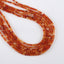 BITEFU 1 Strand Natural Red Agate Gemstone Necklace Loose Beads, Jewelry DIY Making