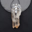 New! Natural Crystal Gemstone 925 Sterling Silver Angel Pendant, Angel Jewelry, 71x31x24mm, 54.4g