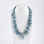 Natural Blue Kyanite And Blue Apatite Crystal Jewelry Necklace, Adjustable Necklace,1 Strand,18.5 Inch,44×10×9mm,8×7×3mm,162.6g