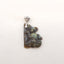 Popular Jewelry Gift! 925 Silver Natural Hand Carved Labradorite Koala Pendant, Fashion Pendant For Necklace, 45x33x10mm, 21.7g