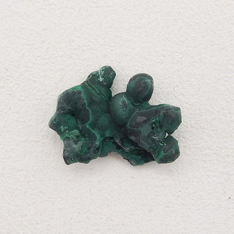 Malachite Specimen, Natural Bright Green Raw Rough Crystal Specimen, Mineral Specimen, Collector Stone, 38x34x9mm,17g