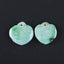 Natural Jade Carved figurine Pendant Bead 40*31*13mm, 24.2g