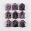 BITEFU Carved Natural Amethyst Buddha Head Gemstone Pendant Bead, 12g