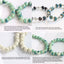 BITEFU Artistic ceramic double-layer bracelet ethnic style ancient style multi-layer bracelet