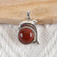 New Arrival!Handmade Jewelry Sterling Silver 925 Wood Fossil Pendant,18×16×5mm,1.9g