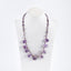 1 Strand 17 Inch Drusy Amethyst Gemstone Pendant Beads Necklace, Best Gemstone Jewelry For Gift, 21x21x17mm, 8x7x5mm, 55.2g