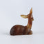 New Miniature Deer Figurine,Agate Gemstone Hand Carved Deer Statues Supply,Gemstone Home Decor,62x52x21mm,54.2g