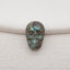 Natural Labradorite Carving Skull Gemstone Cabochon,16x10x7mm,1.9g