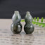 2 PCS Carved Natural Jade Gemstone Pendant Bead,Unique Pendant for Necklace,Jewelry DIY Making,30x14mm,30x15mm,19g