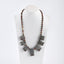 Hand-Woven, Natural Multi-Color Picasso Jasper And Chohua Jasper Necklace, Adjustable Necklace, 35x19x8mm, 6mm,19 Inch,71.4g