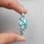 Natural Turquoise Pendant with 925 Silver Accessory 48x34x12mm, 13.6g