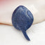 Natural Blue Coral Carved ancient fish Pendant Bead 49*30*8mm, 8.4g