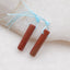 Natural Red River Jasper Earring Beads 20*4*4mm, 2.1g