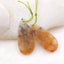 Natural Indonesian Coral Earring Beads 38X14X4mm, 6g