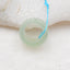 Natural Nephrite Jade Pendant Bead 20x11mm, 5.2g