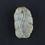 Natural Jade Carved figurine Pendant Bead 40*31*13mm, 24.2g