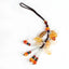 Pod Shaped Beads Red Agate Car Charm Tassel Car Pendant