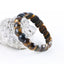 Natural Tiger's Eye Bracelet 16*12*8mm, 20cm length, 44g