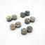 16mm Labradorite Ear Plugs With Concave Face And Back, 13mm Thickness, 1.5mm Flare