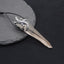 New! Natural Crystal Gemstone 925 Sterling Silver lizard Pendant, lizard Jewelry, 71x16x15mm, 16.6g