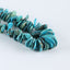 New Arrival! Natural Turquoise Necklace, Turquoise Bead Strands Handmade Gemstones,1 Strand, 16 Inch,10×7mm,32×19mm,128g