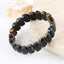 Natural Tiger's Eye Bracelet 14*10*7mm, 19cm length, 35.6g