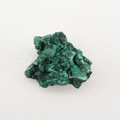 Malachite Specimen, Natural Bright Green Raw Rough Crystal Specimen, Mineral Specimen, Collector Stone, 47x36x25mm, 57.8g