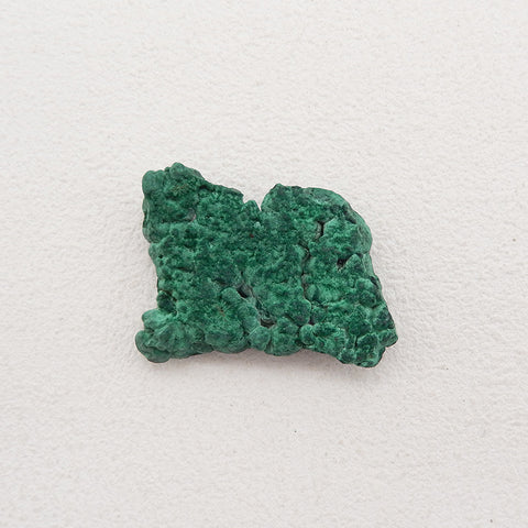 Malachite Specimen, Natural Bright Green Raw Rough Crystal Specimen, Mineral Specimen, Collector Stone, 39x29x10mm, 19.5g