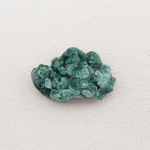 Malachite Specimen, Natural Bright Green Raw Rough Crystal Specimen, Mineral Specimen, Collector Stone, 40x25x13mm,25.9g