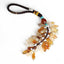 Natural Red Agate Gemstone Car Charm Tassel Car Pendant