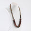 New Arrival! Hand-Woven, Natural Multi-Color Picasso Jasper Necklace, 20.5 Inch, 12x8x5mm, 18x16x15mm,86.6g